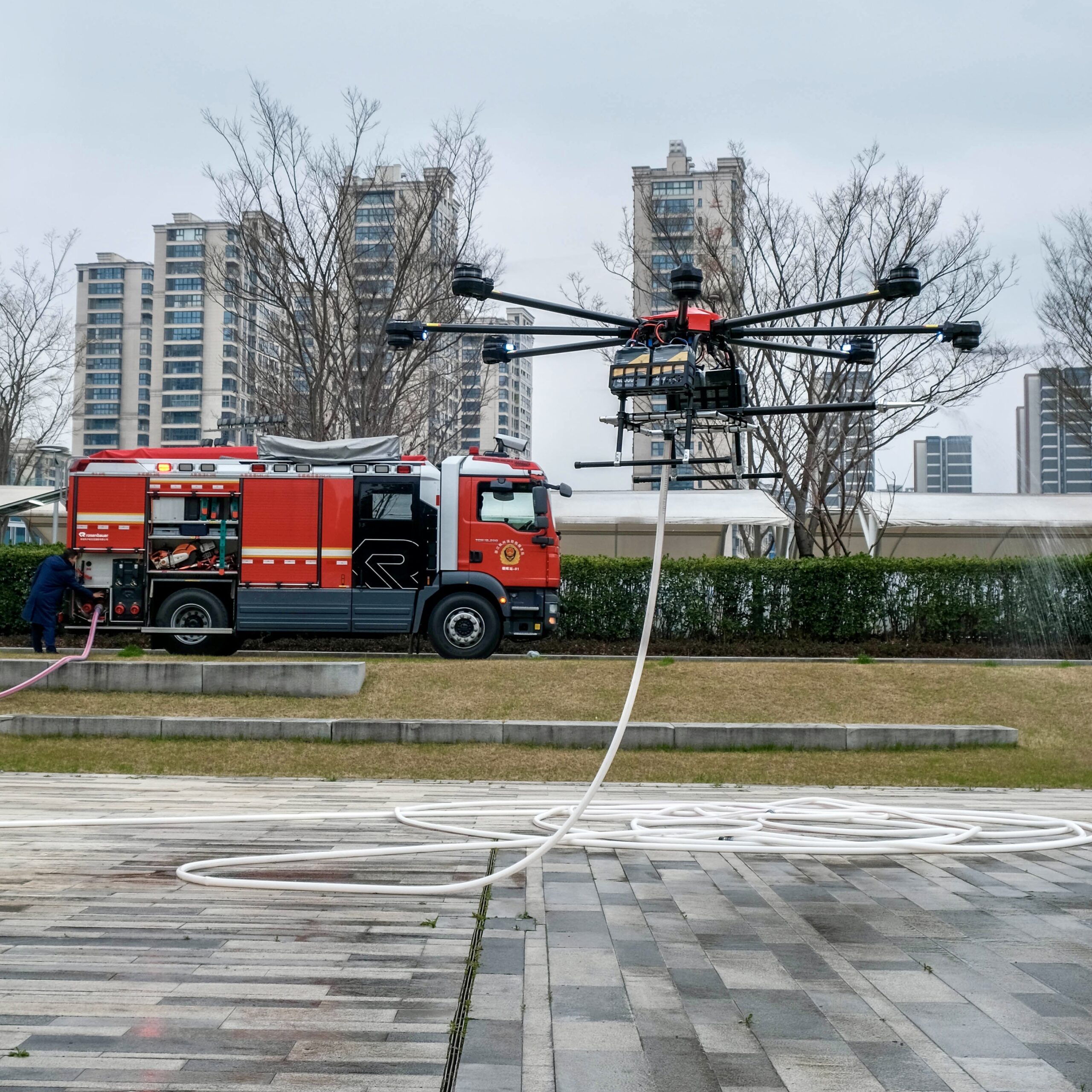 S300 150Kg (330 lb) Heavy-Lift Firefighting Drone